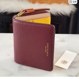 Tory Burch Multicolor Leather Wallet GUC